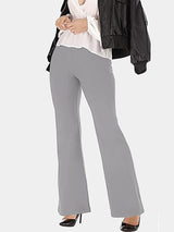 V-Waist Bootcut Long Pants