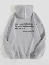 Positive Message Hoodie - The Mood Booster Hoodie