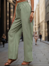 High Waist Wide Leg Pants