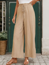 Frill Wide Leg Pants