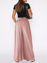 High Waist Wide Leg Pants