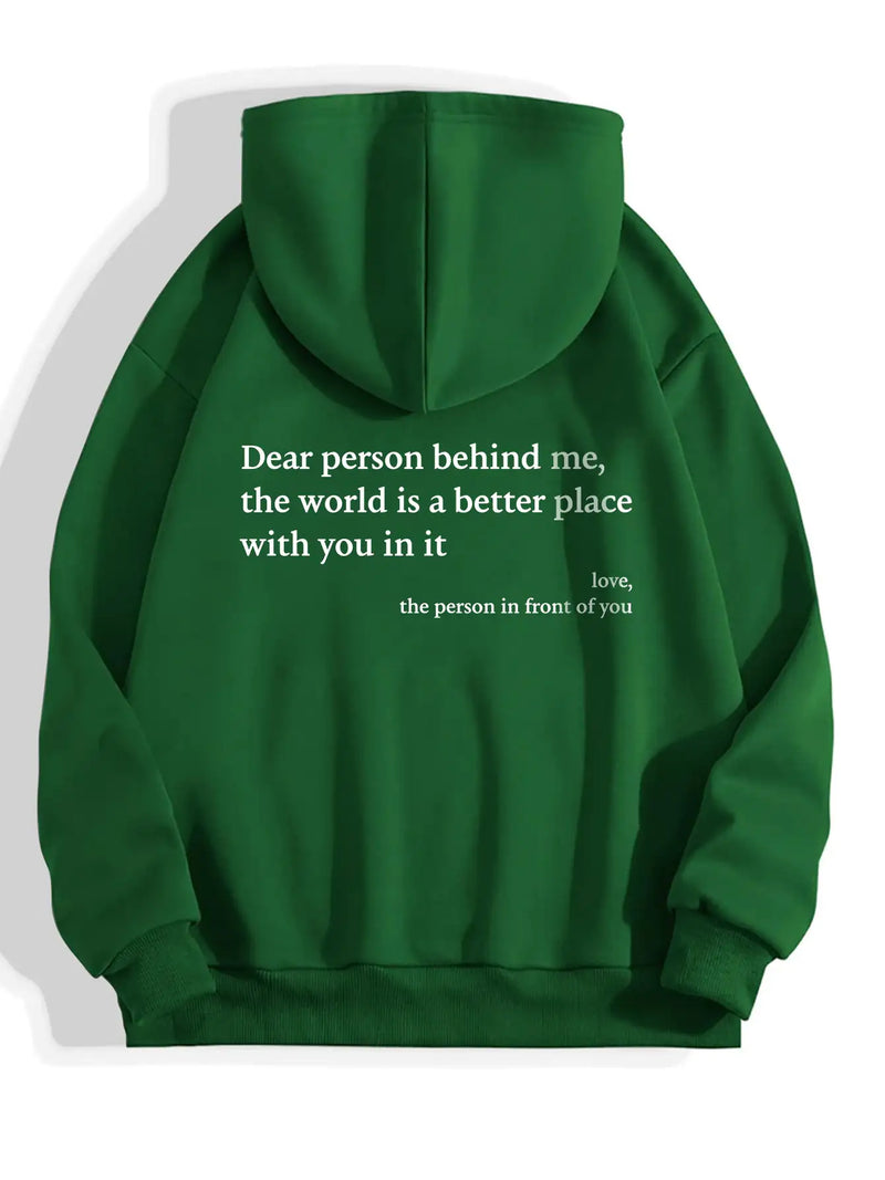 Positive Message Hoodie - The Mood Booster Hoodie